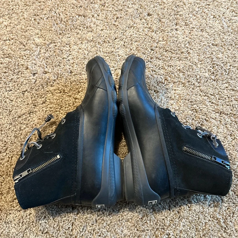 Sperry Black Winter & Rain Boots - Picture 3 of 6